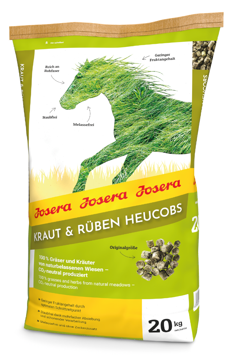 JOSERA Kraut & Rüben Heucobs 20kg