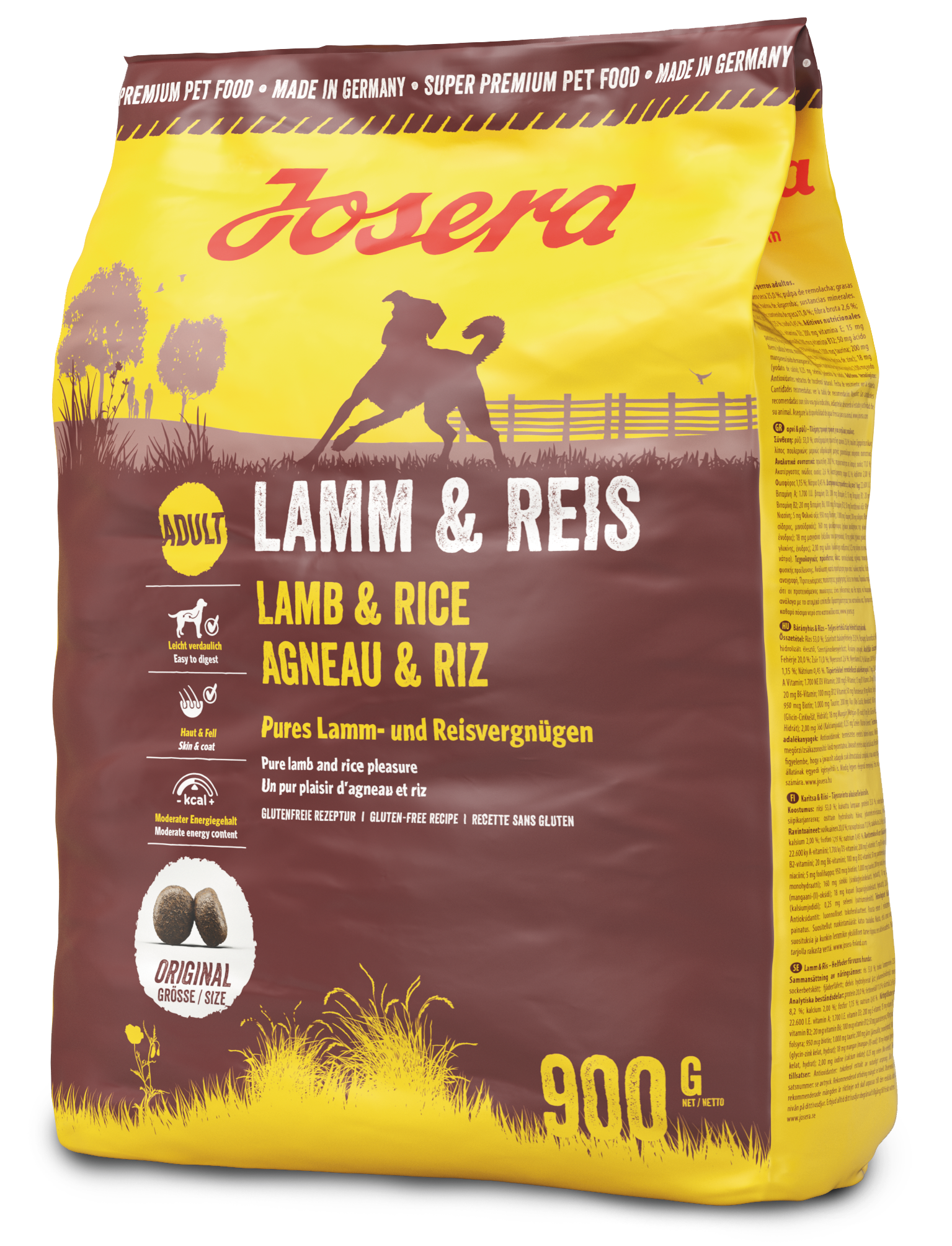 JOSERA Lamm & Reis 900 g