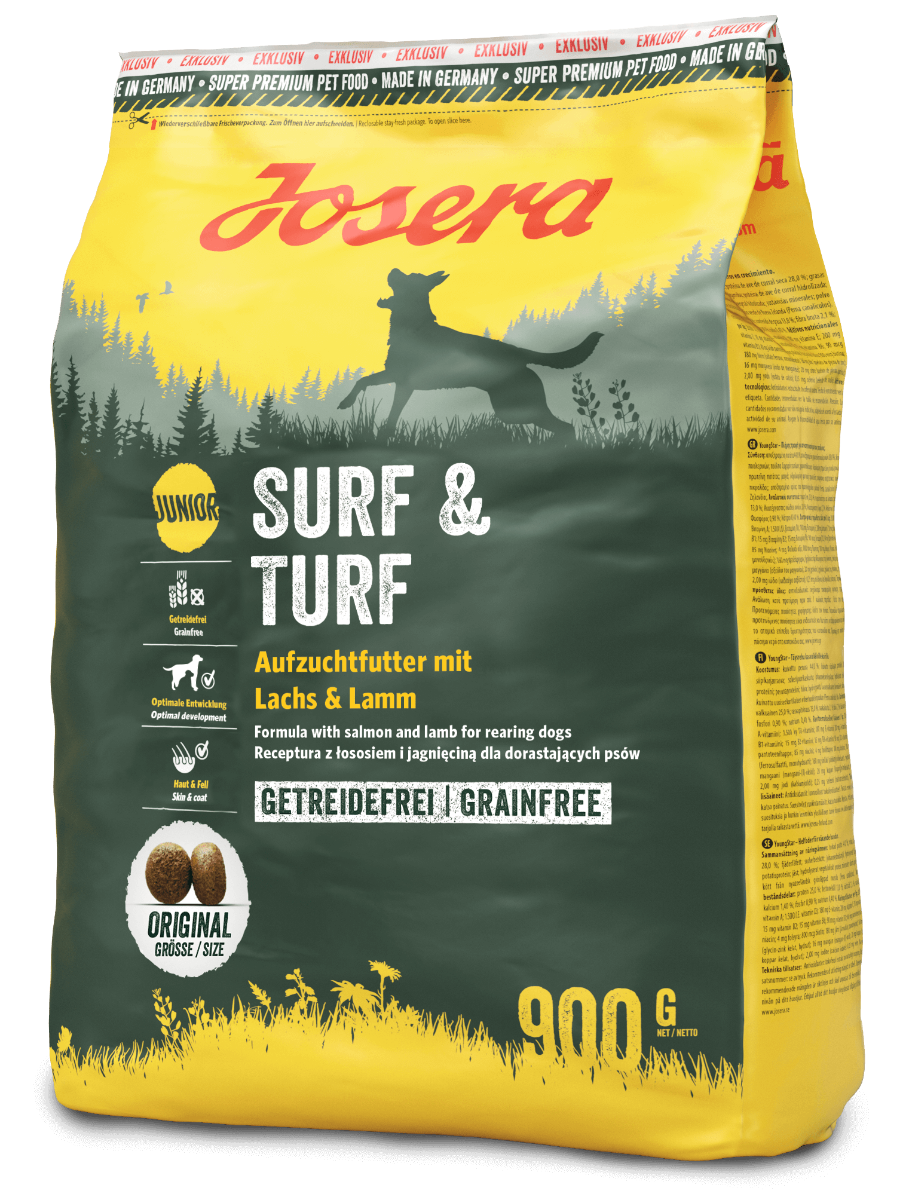 JOSERA Surf & Turf Junior 900 g