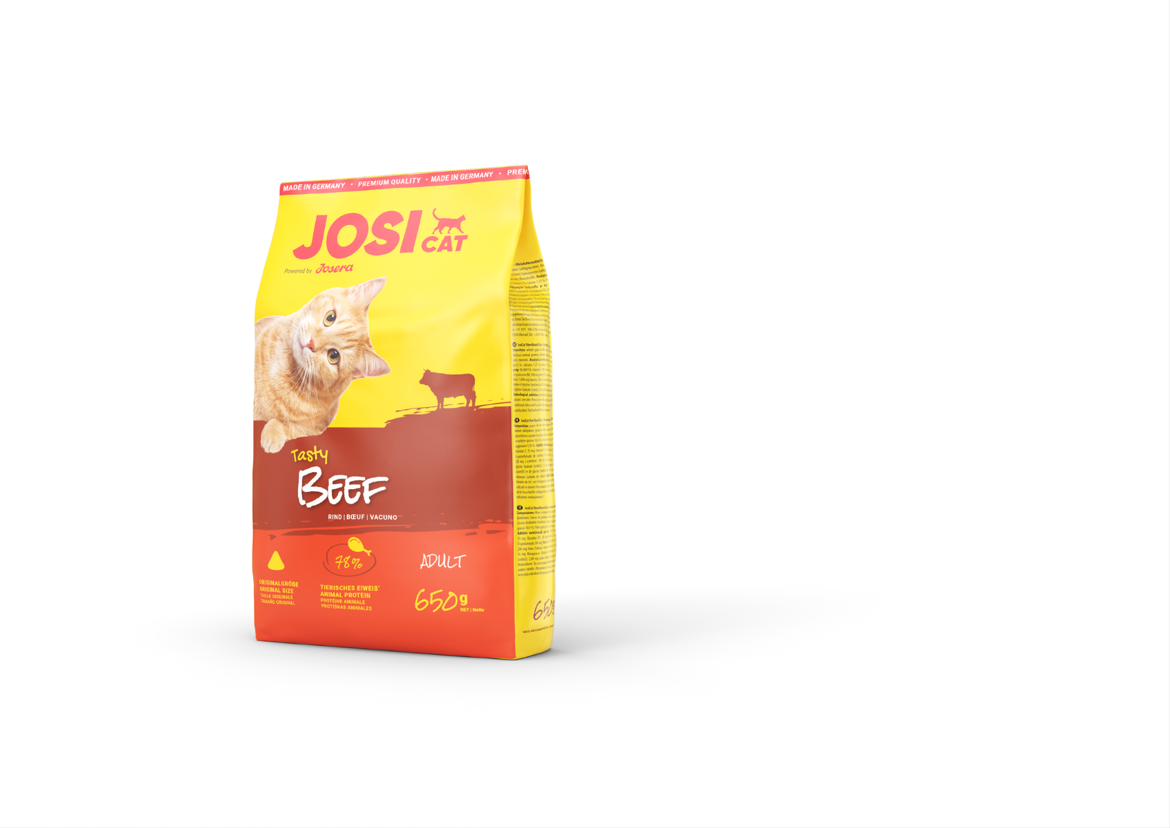 JosiCat Tasty Beef 650 g