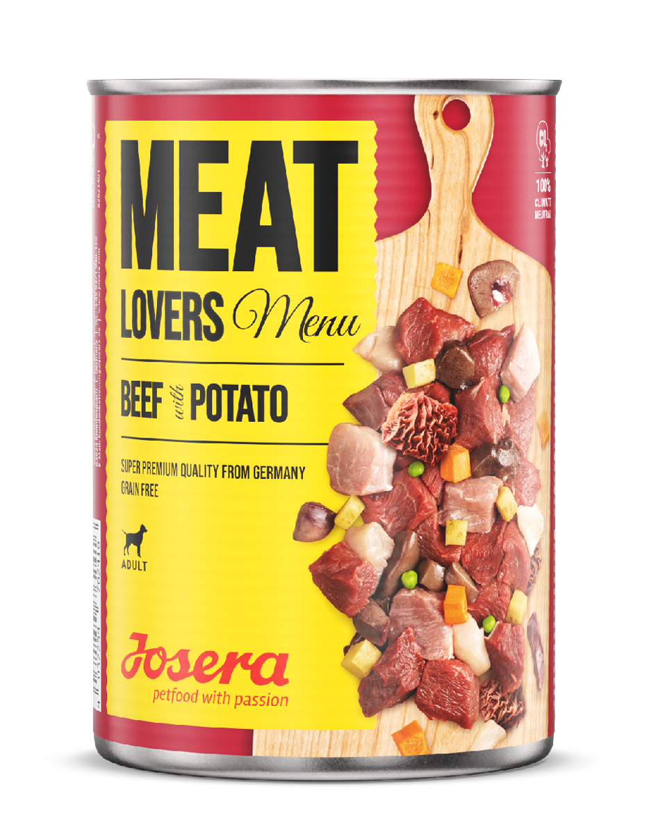 JOSERA Meat Lovers Menu Beef with Potato 6x800g